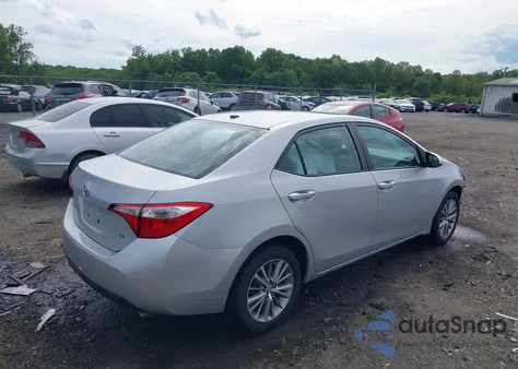 2014 Toyota Corolla Le Premium z USA, uszkodzony, nr VIN 2T1BURHE2EC125659